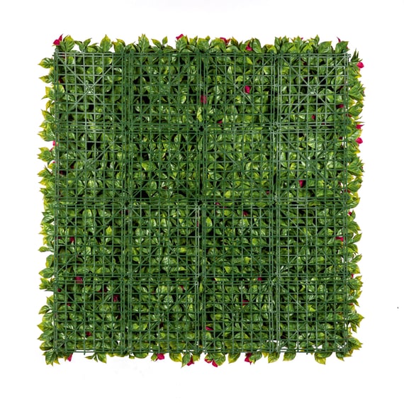 1x1m Artificial Living Wall Bougainvillea