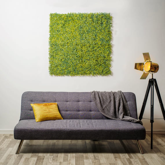 1x1m Artificial Living Wall Boxwood