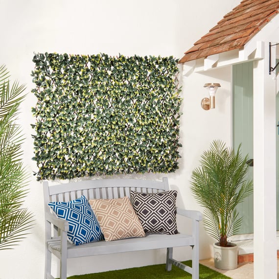 1.3m Willow Trellis Artificial Laurel