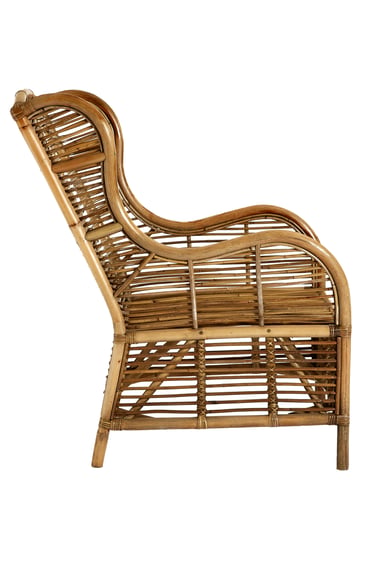 Manado Grey Natural Kubu Rattan Chair Style 02