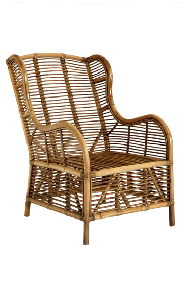 Manado Grey Natural Kubu Rattan Chair Style 03