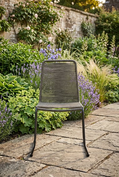 Sisal Grey Rope Chair