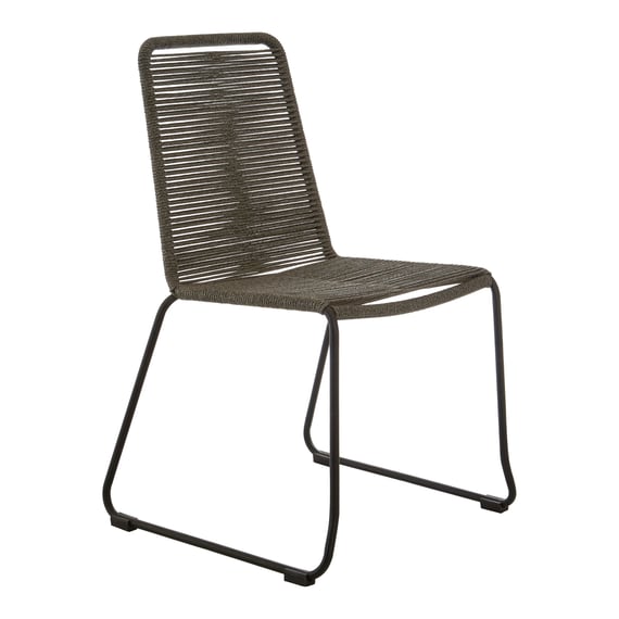 Sisal Grey Rope Chair Style 03