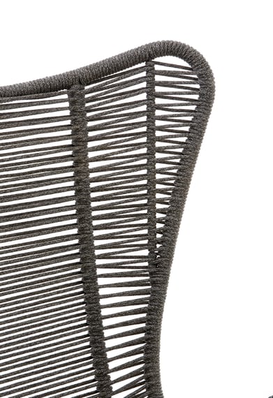 Sisal Grey Rope Lounge Chair And Footstool Detail 03