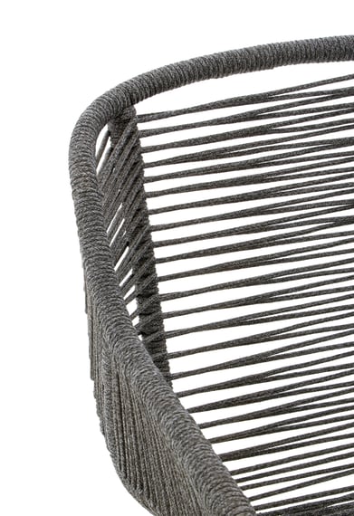 Sisal Grey Rope Armchair Detail 02