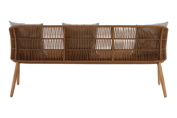 Opus 3 Seater Woven Rope Sofa Style 01