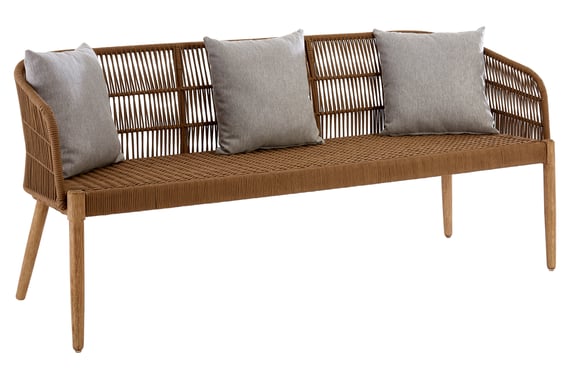Opus 3 Seater Woven Rope Sofa Style 03