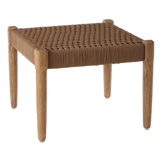 Opus Woven Rope Footstool Style 01