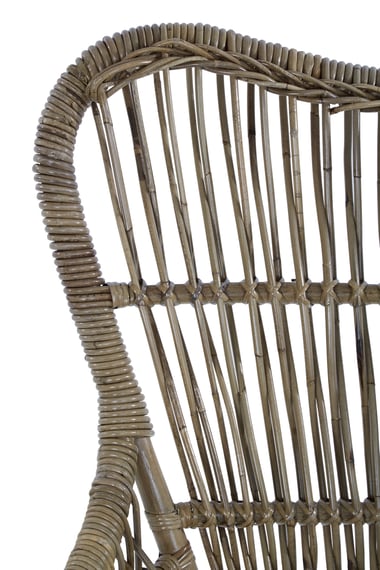 Manado Kubu Natural Rattan Chair Detail 02