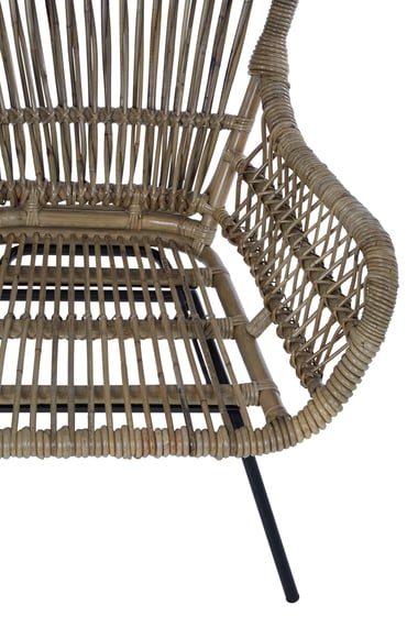 Manado Kubu Natural Rattan Chair Detail 03