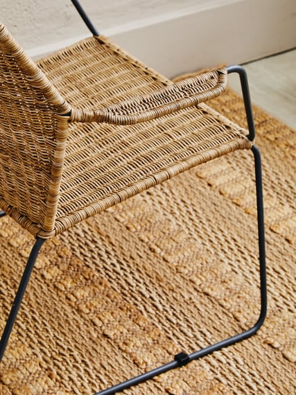 Manado Angled Design Natural Rattan Chair Lifestyle 02