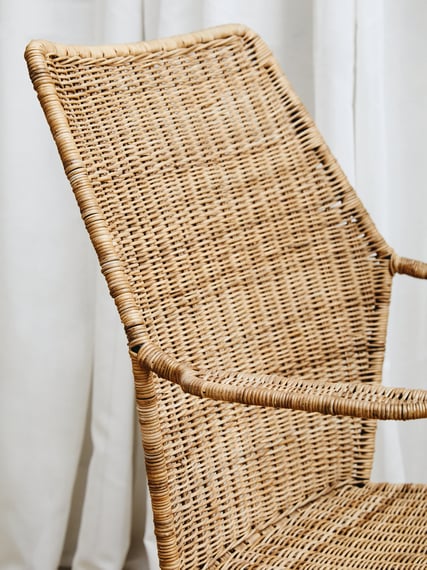 Manado Angled Design Natural Rattan Chair Lifestyle 04