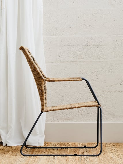 Manado Angled Design Natural Rattan Chair Lifestyle 05