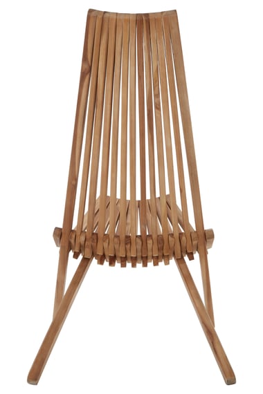 Manado Wooden Lounge Chair Style 01