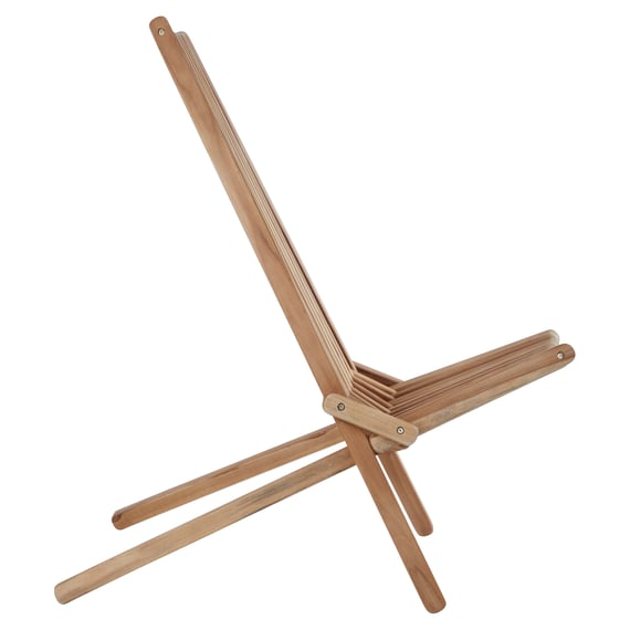 Manado Wooden Lounge Chair Style 02