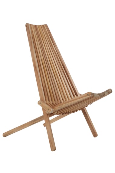 Manado Wooden Lounge Chair Style 03