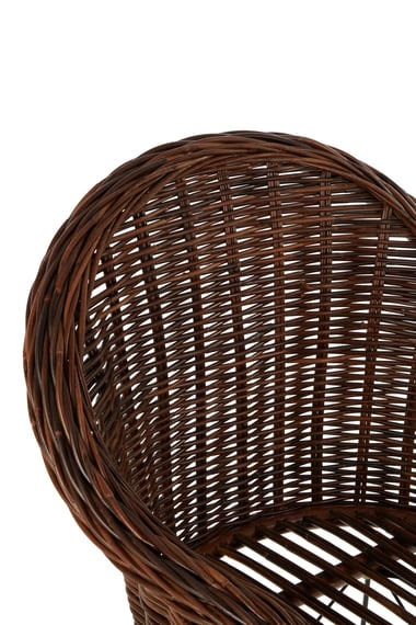 Manado Natural Croco Rattan Chair Detail 02