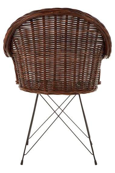 Manado Natural Croco Rattan Chair Style 01