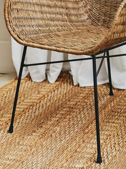Manado Curved Design Natural Rattan Chair Lifestyle 04
