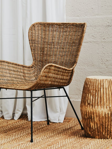 Manado Curved Design Natural Rattan Chair Lifestyle 07