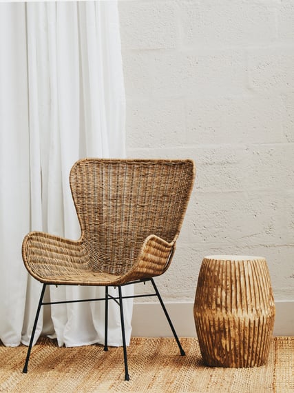 Manado Curved Design Natural Rattan Chair Lifestyle 08