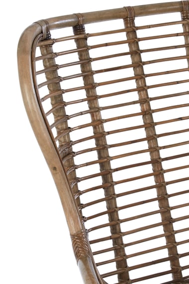 Manado Natural Rattan Lounge Chair Detail 04