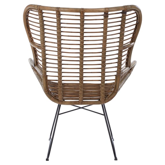 Manado Natural Rattan Lounge Chair Style 01