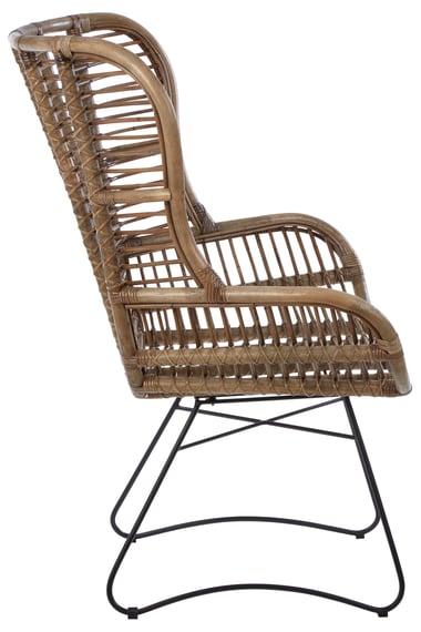 Manado Natural Rattan Lounge Chair Style 03