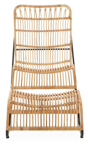 Manado Rattan Chair And Footstool Set Garden Furniture