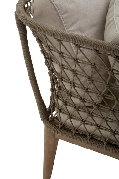 Opus Woven Rope Chaise Longue With Cushions Detail 02