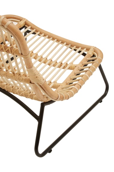 Manado Relax Natural Rattan Chair Detail 01