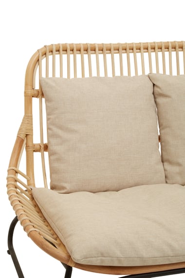 Manado Relax Natural Rattan Sofa Detail 02