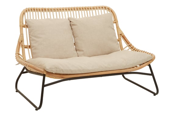 Manado Relax Natural Rattan Sofa Style 03