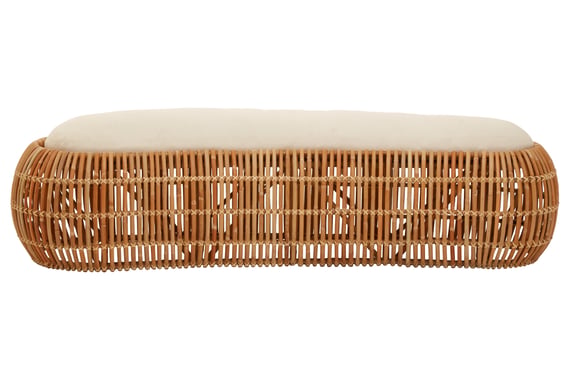 Manado Natural Rattan Bench Garden Furniture