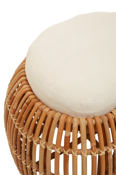 Manado Natural Rattan Bean Bench Detail 02