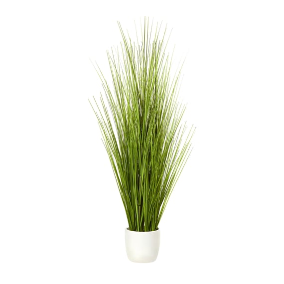 75cm Artificial Potted Onion Grass