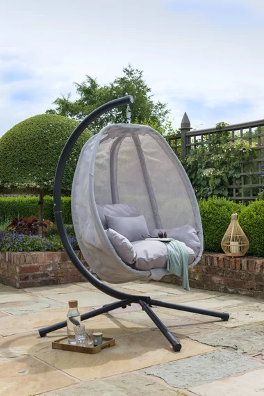 Handpicked Folding Texaline Garden Swing Seat Hammock