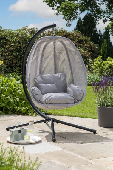 Handpicked Folding Texaline Garden Swing Seat Set