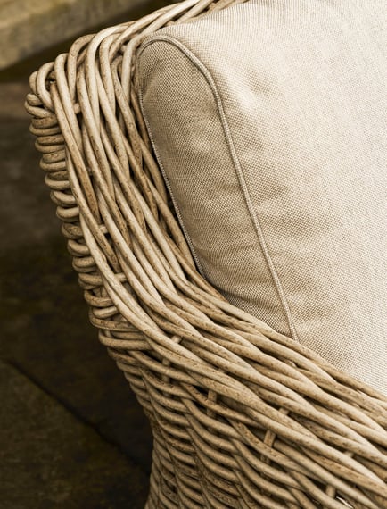 lechlade rattan garden furniture set natural stone weave