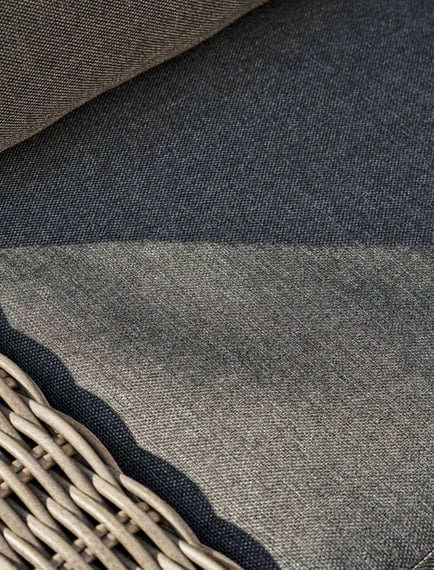 moorgate corner sofa set rattan cushions garden furniture detail