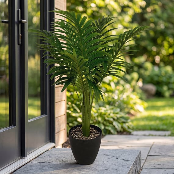 75cm Artificial Potted Bamboo Palm