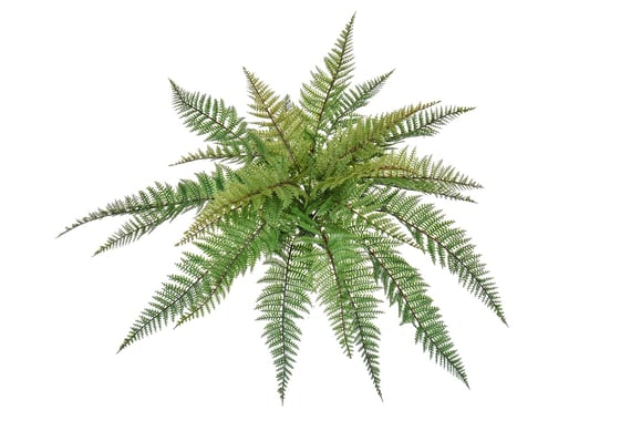 Artificial Base Fern Leather 48cm UVFR