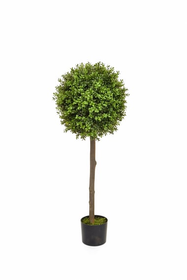 Artificial Topiary New Buxus Ball Tree 120cm UV Resistant alternative view