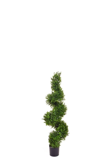 Artificial Topiary New Buxus Spiral 90cm
