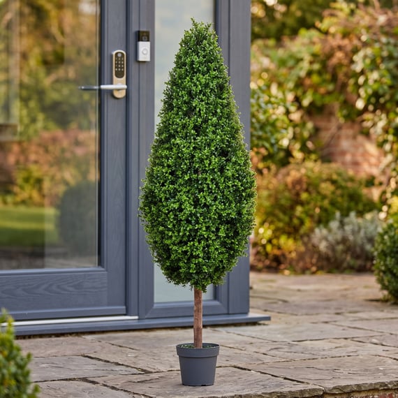 Artificial Topiary New Buxus Tower 150cm UV Resistant