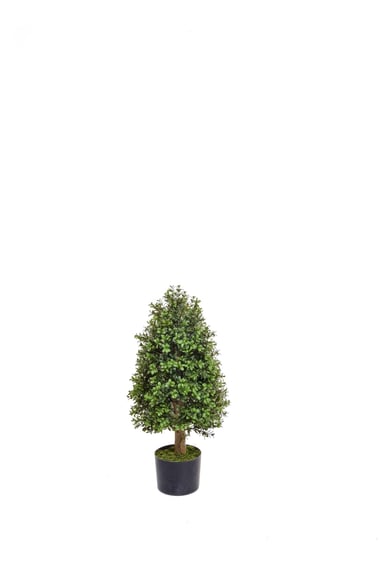 Artificial Topiary New Buxus Tower 60cm UV Resistant alternative view