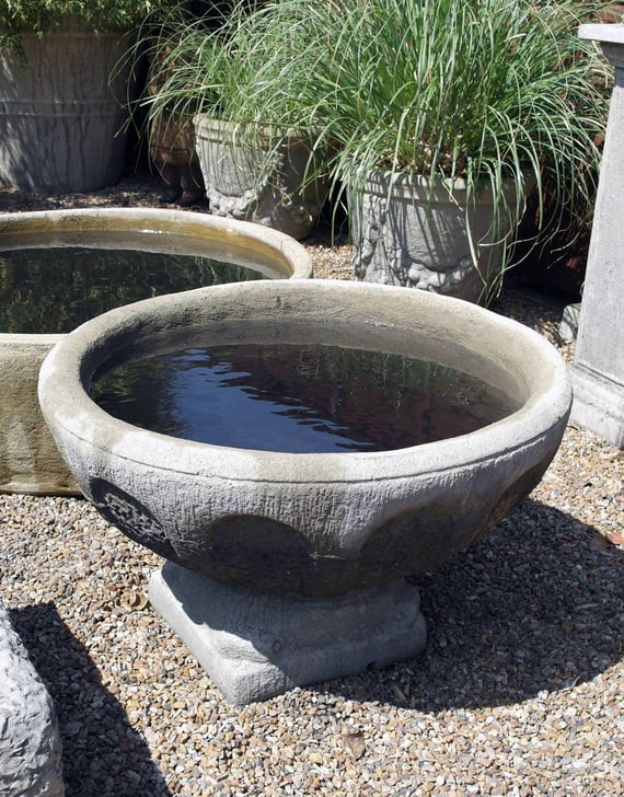 Grand Medieval Stone Garden Reservoir