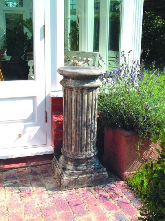 Oxford Stone Column Garden Pedestal