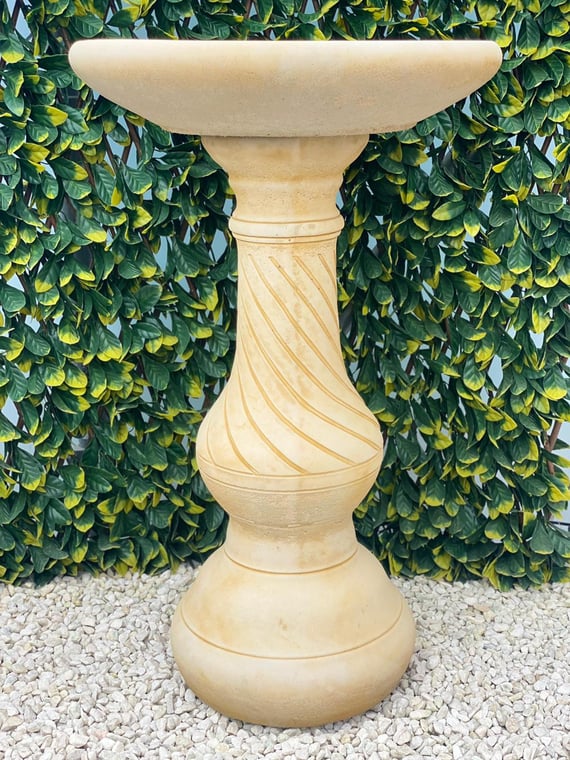 Georgian Birdbath in Sandstone