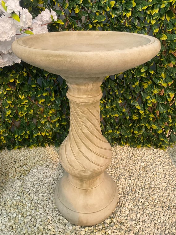 Georgian Birdbath in Stone